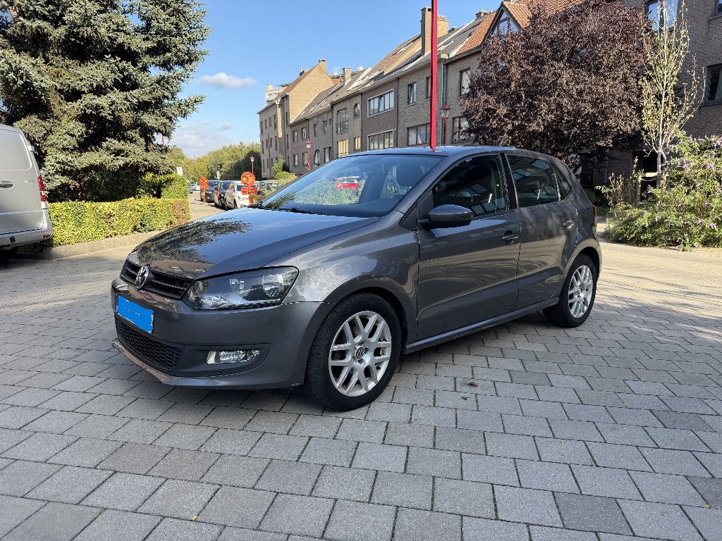 VW Polo 1.6 TDI, 90 pk, Airco. Navigatie, Auto's, Bedrijf, Zilver of Grijs, Te koop, Polo