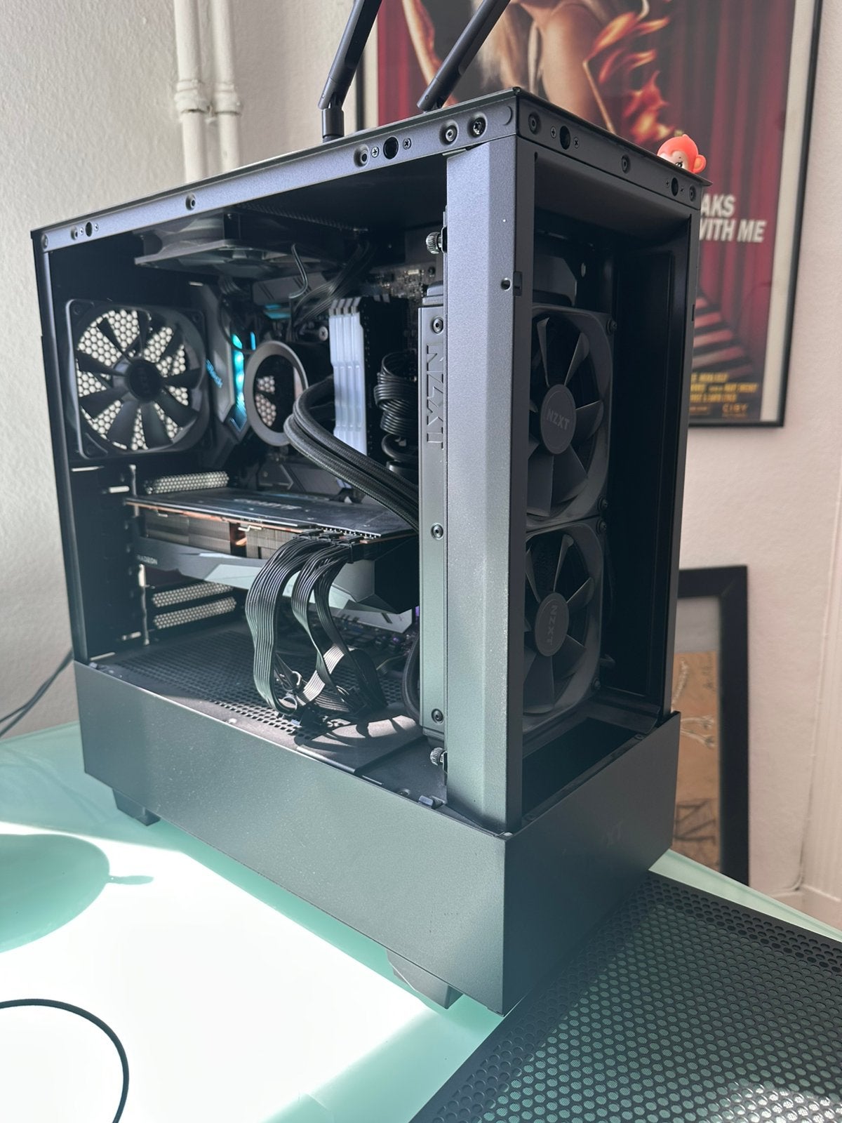 Gaming PC ryzen 7 5800X3D, Radeon rx 6900xt (WIFI), Ophalen, 32 GB, Zo goed als nieuw, Gaming