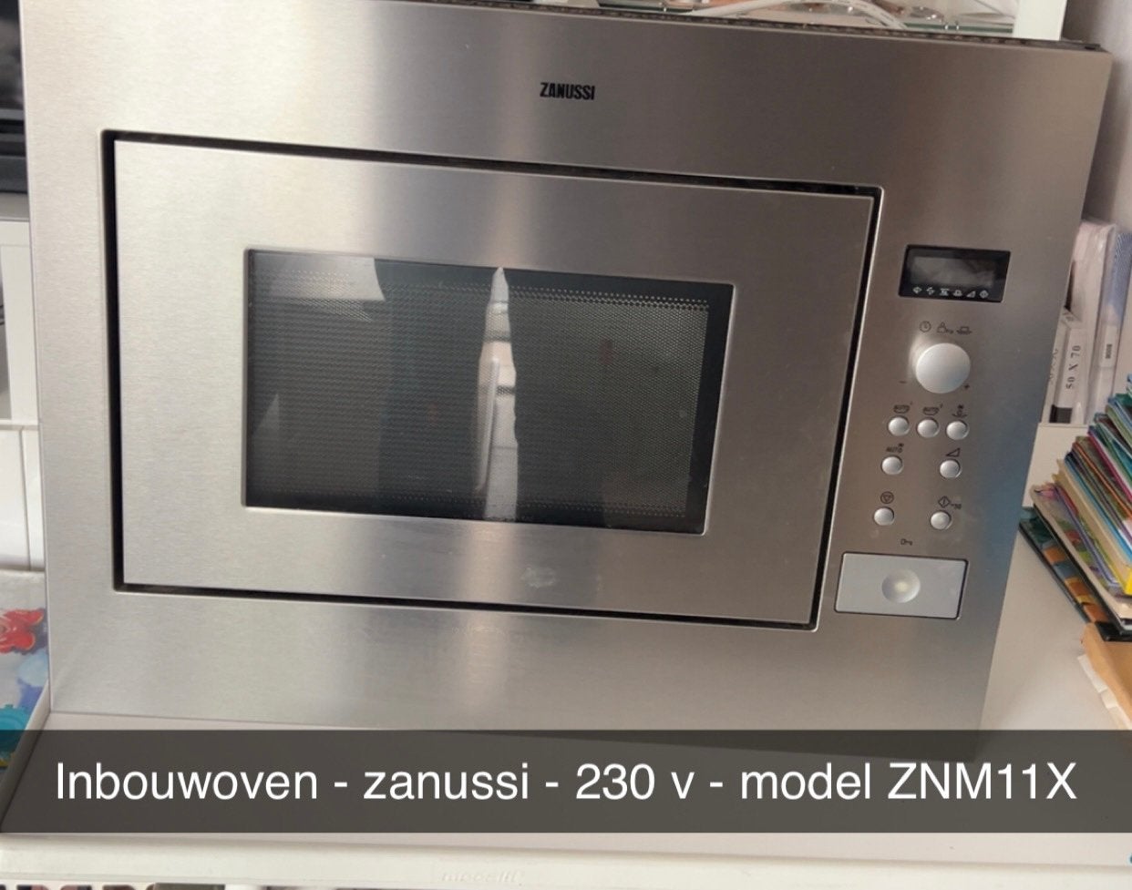 Inbouw microgolf, Enlèvement, Comme neuf, Four, Encastré