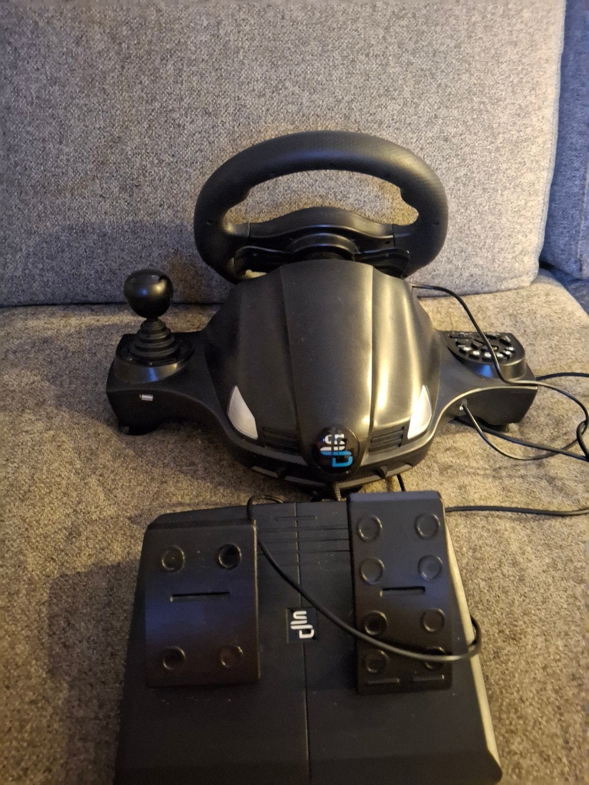 volant et pédale pour jeux vidéo, Enlèvement, Comme neuf, Subsonic