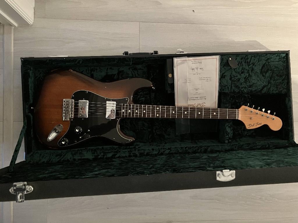 Del-Tone HH 60s HH, Musique & Instruments, Enlèvement, Utilisé, Solid body, Autres marques