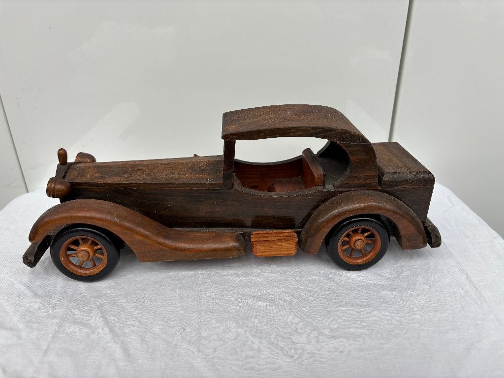 Handgemaakte speelgoedauto 1960-1970, Antiquités & Art, Antiquités | Jouets, Enlèvement