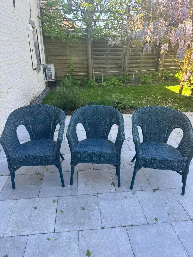 Chaises rotin, Jardin & Terrasse, Chaises de jardin, Enlèvement, Utilisé, Osier