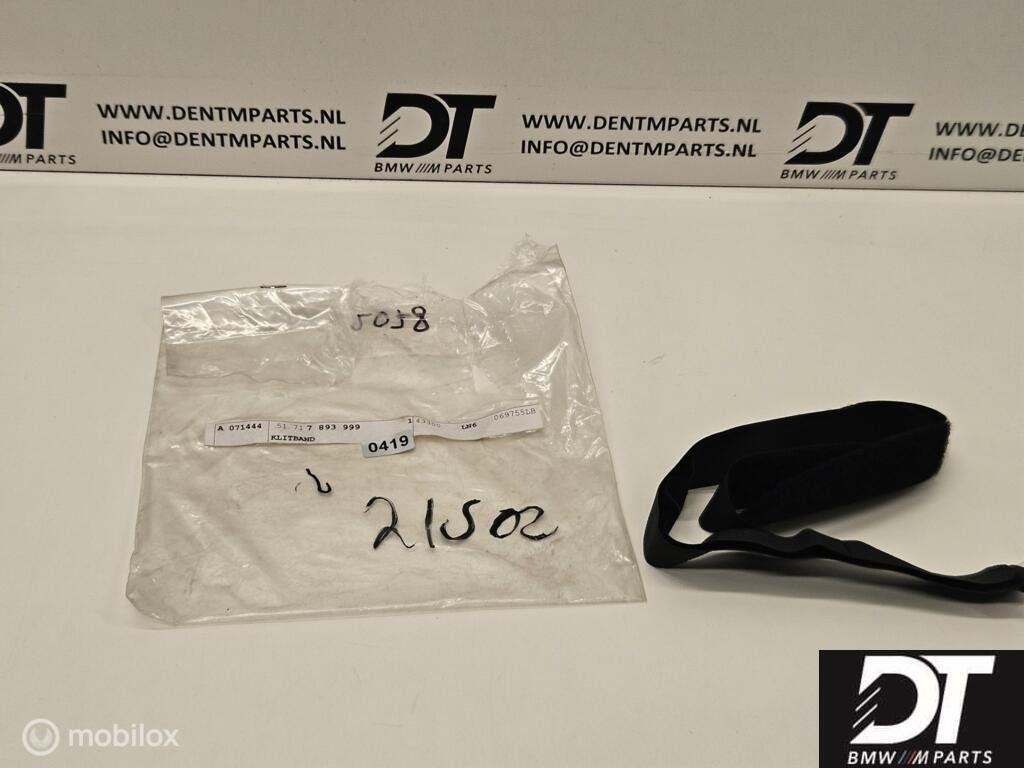 Bandenpomp bevestiging klittenband BMW M3 E46 51717893999, Nieuw, Ophalen of Verzenden
