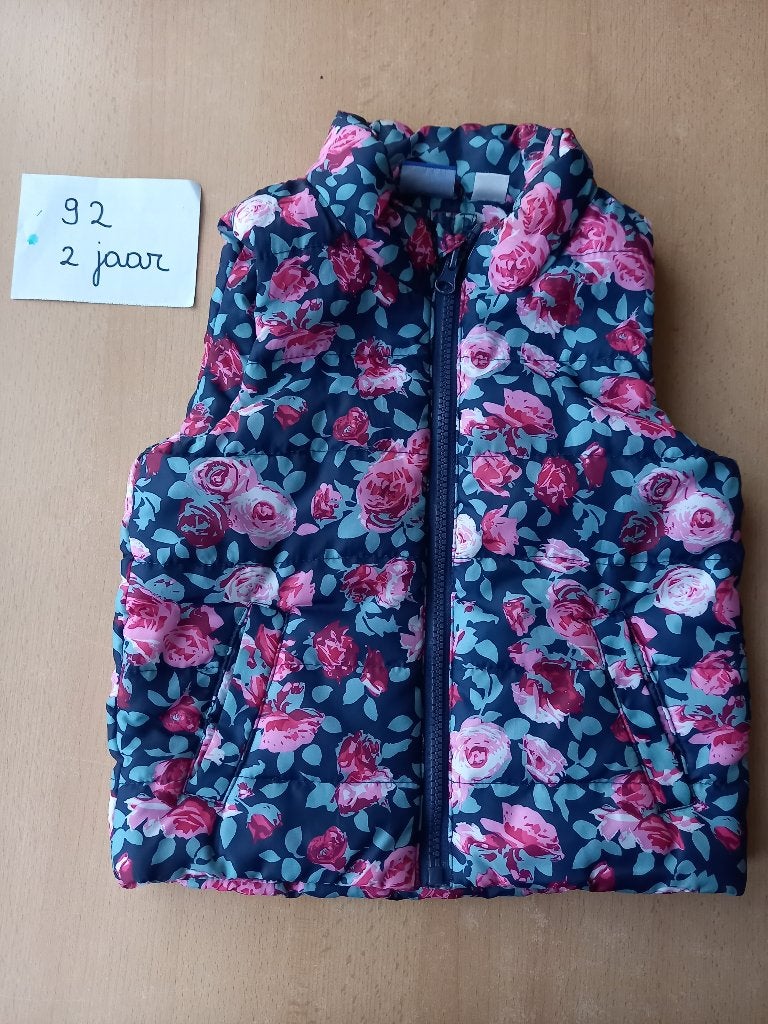 Parfait état,veste bardoor/sans manches taille 92 pour fille, Enfants & Bébés, Enlèvement ou Envoi, Comme neuf, Lupilu, Fille
