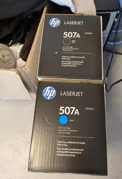 Toner hp laserjet 507A, Ophalen of Verzenden, Nieuw, Toner