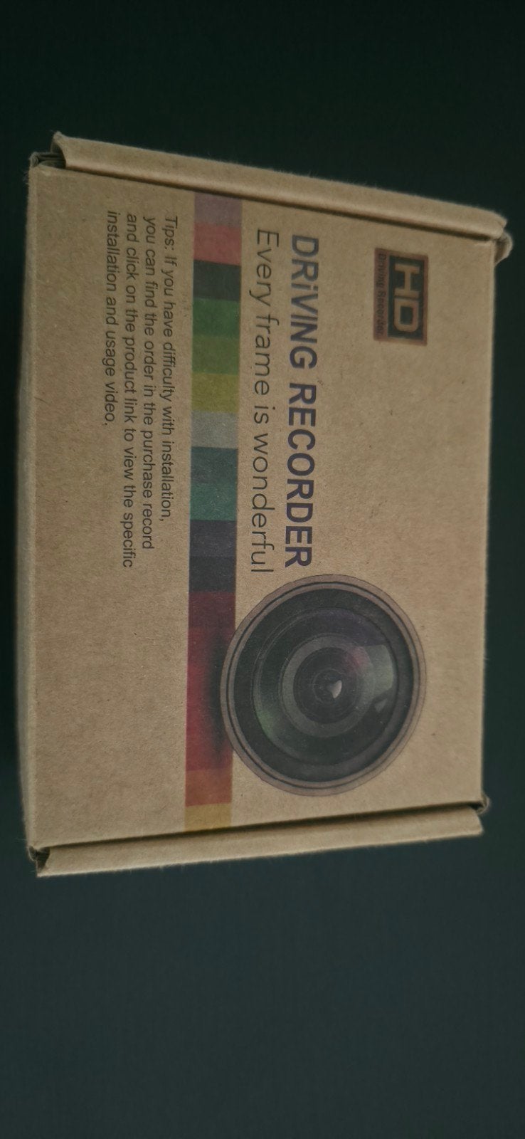 Dashcam hd, Ophalen