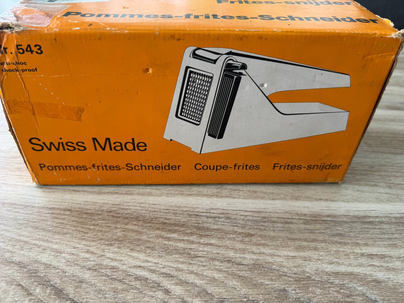 Friet snijder, Huis en Inrichting, Snijmachine, Ophalen, Gebruikt