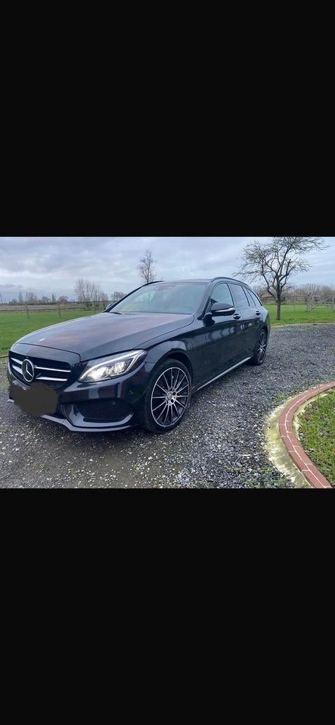 Mooie Mercedes c300 e, Auto's, Mercedes-Benz, Particulier, C-Klasse, Hybride Elektrisch/Diesel, Break, Automaat, Zwart, Overige kleuren