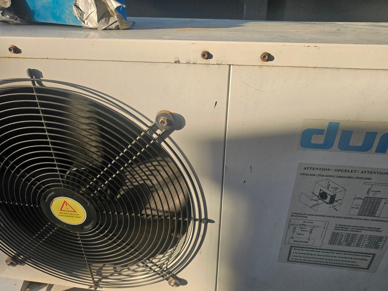 Zwembad warmtepomp 7kw, Jardin & Terrasse, Accessoires de piscine, Enlèvement