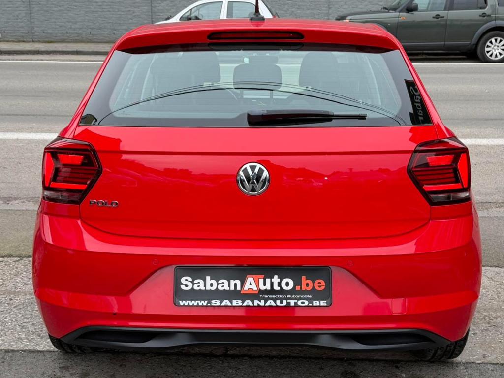 Volkswagen Polo United 1.0 Tsi essence EURO 6 D-temp 2019, Rouge, Achat, Euro 6, Entreprise