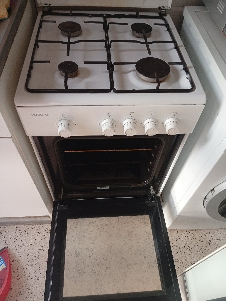 Gazinière, Enlèvement, Utilisé, Gaz, 4 zones de cuisson