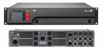 d&b audio D40, TV, Hi-fi & Vidéo, Appareils professionnels, Enlèvement ou Envoi, Utilisé, Audio