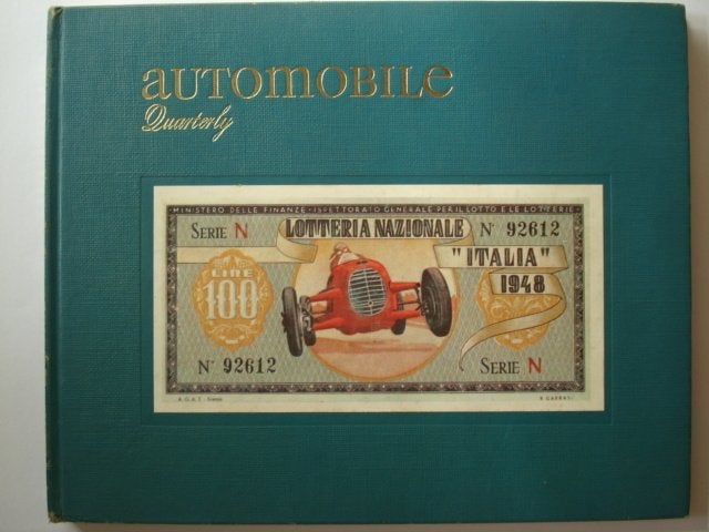 Automobile Quarterly Fall 1969 Volume VIII Number 2, Envoi, Utilisé, Général