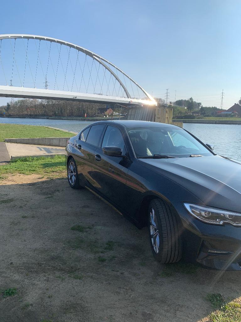 BMW 320 D Full, Automaat, Zwart, 5 deurs, Particulier