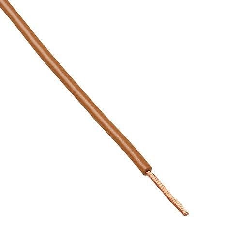 6mm² montagesnoer bruin VDS6 (100 meter), Verzenden
