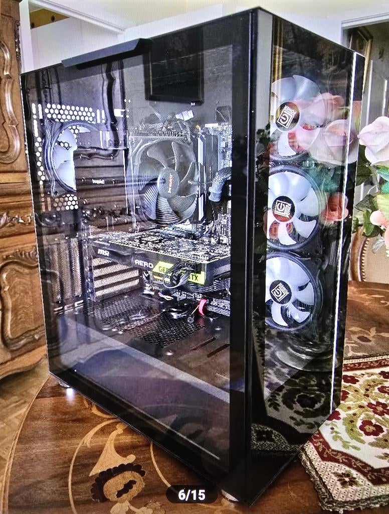 tour pc i7, Informatique & Logiciels, Ordinateurs de bureau, Comme neuf, 3 à 4 Ghz, HDD, SSD, Avec carte vidéo, Gaming, Enlèvement