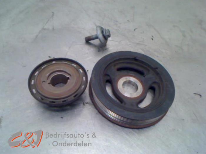 Vilebrequin poulie d'un Citroen Berlingo, Autos : Pièces & Accessoires, Freins & Transmission, Citroën, Utilisé, 3 mois de garantie