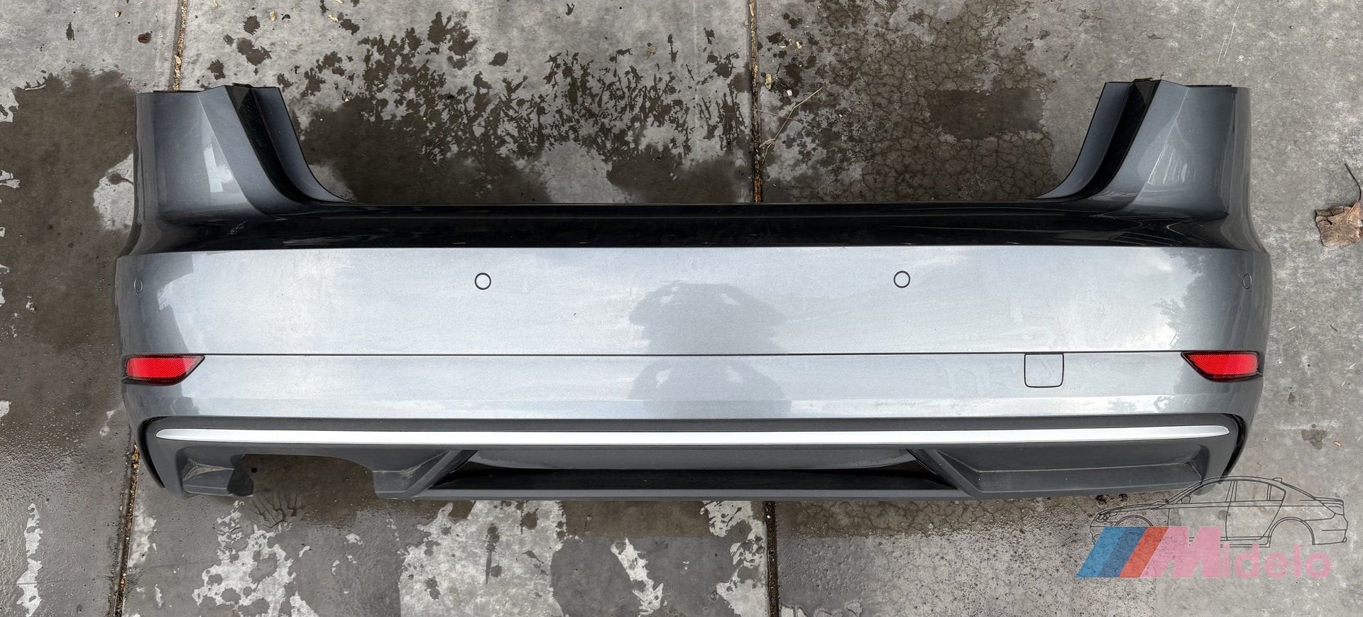 AUDI A3 8V ACHTERBUMPER COMPLEET LX7R, Auto-onderdelen, Gebruikt, -, -, Achter