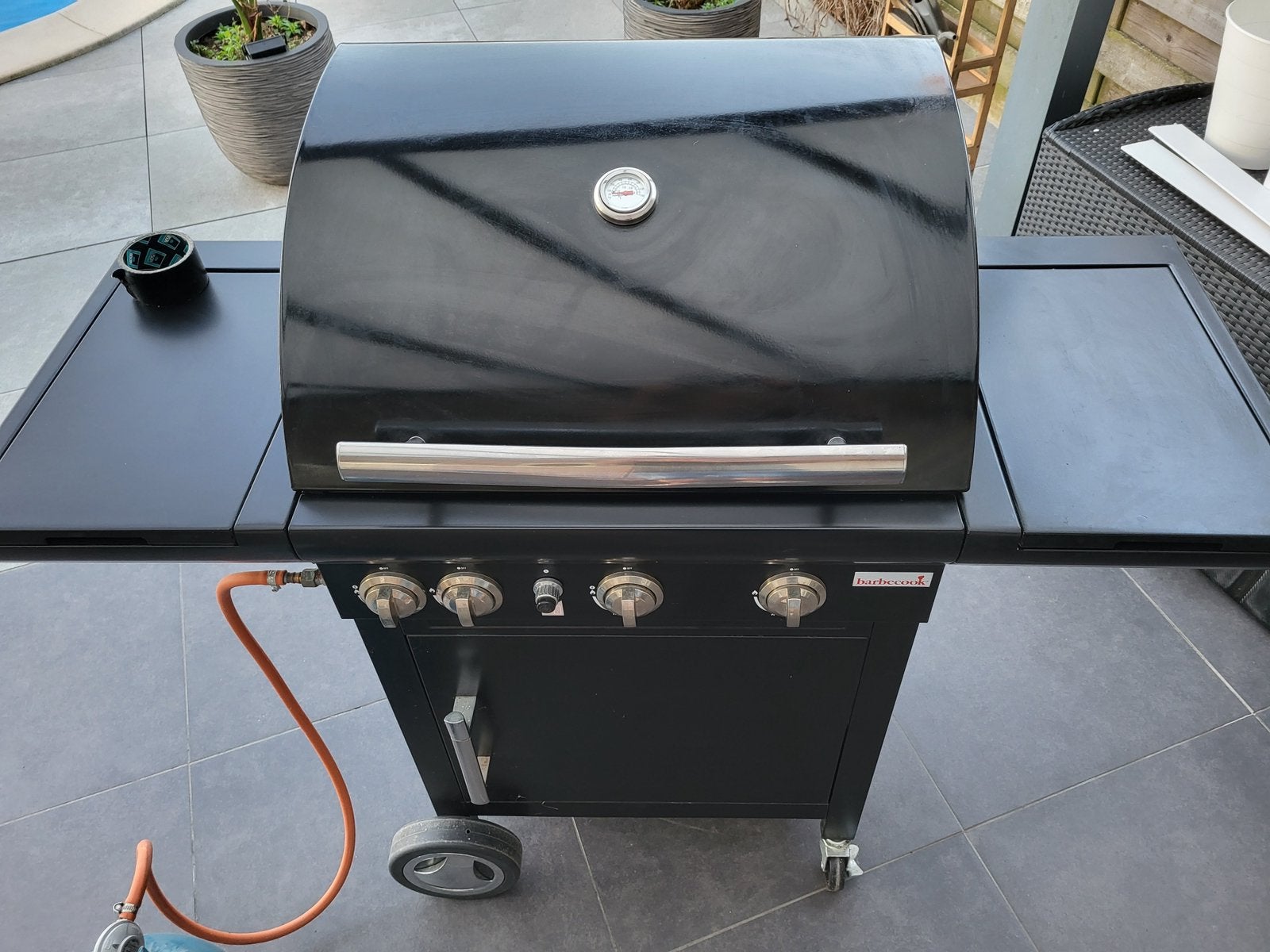 GasBBQ, Ophalen, Zo goed als nieuw
