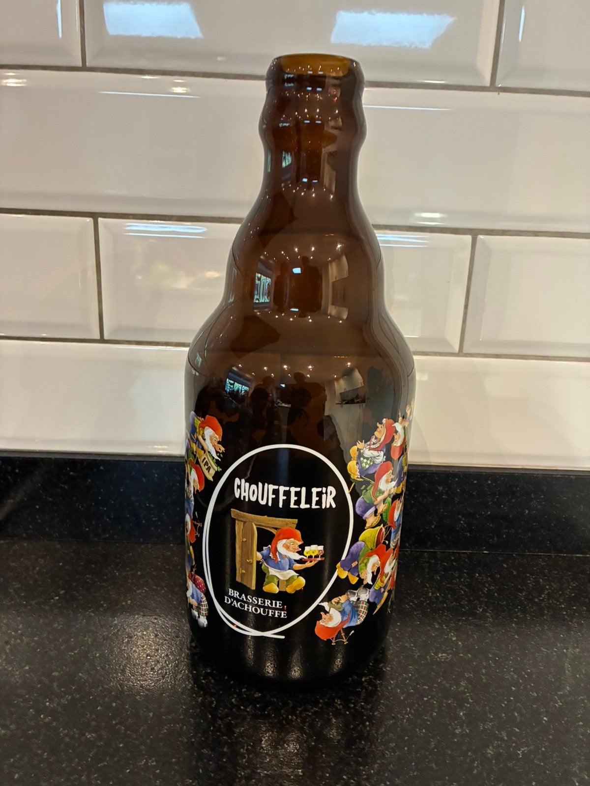 Grote fles Chouffelier, Ophalen, Zo goed als nieuw, Gebruiksvoorwerp
