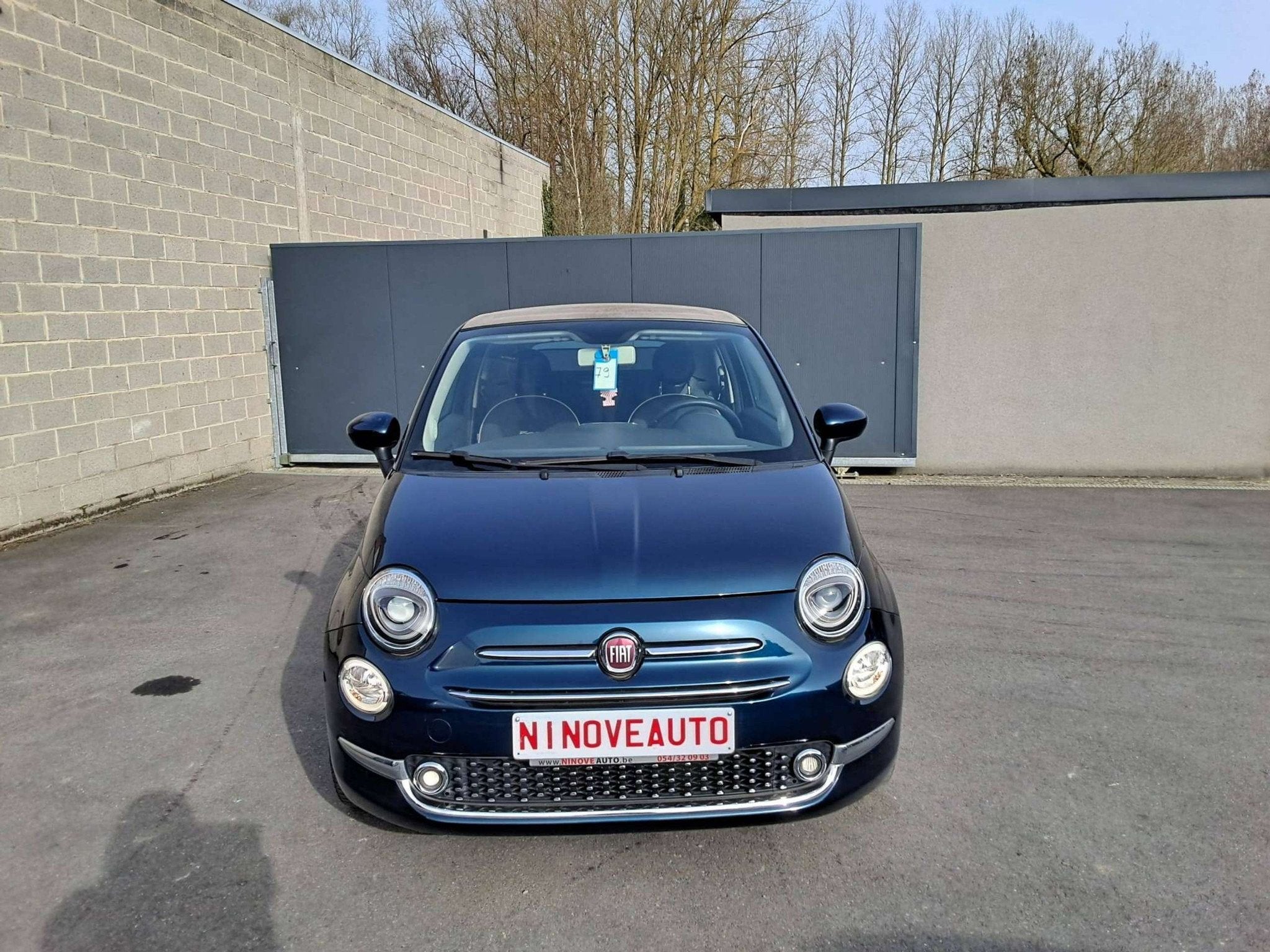 Fiat 500C 1.2i Lounge CABRIO NAVI BT AIRCO 38000km, Auto's, Fiat, 4 zetels, Stof, Gebruikt, 4 cilinders