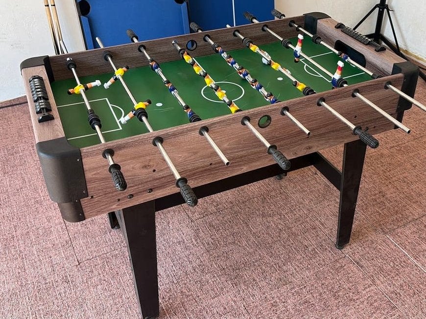 TopTable Multi Fun Wood 16 in 1, met 220v fan!, Enfants & Bébés, Jouets | Tables de football, Enlèvement, Comme neuf