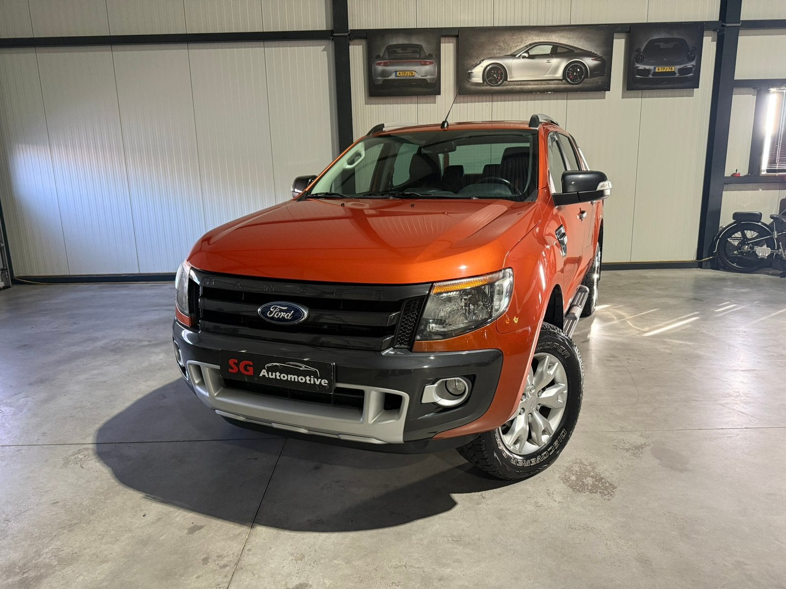 Ford Ranger 3.2 TDCI Wildtrak 4x4 topstaat duitse brief, Auto's, Automaat, Overige kleuren, Leder en Stof, Diesel