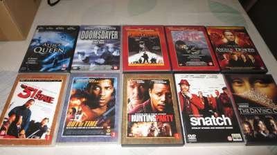 10 verschillende actie films, Cd's en Dvd's, Ophalen, Zo goed als nieuw, Actie