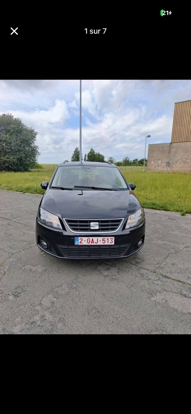 Seat Alhambra année 2016 2.0L tdi euro 6b 7 place 150ch, Auto's, Bedrijf, Te koop