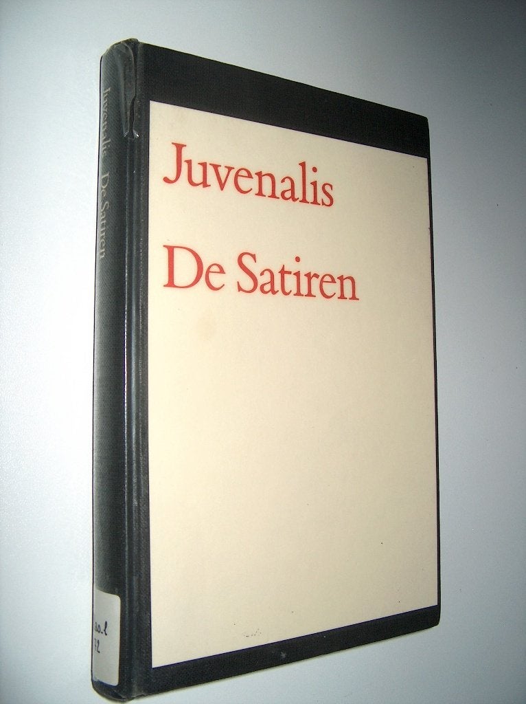 Juvenalis - De Satiren - Baskerville serie gebonden uitgave, Boeken, Gelezen, Ophalen of Verzenden, Juvenalis, Eén auteur