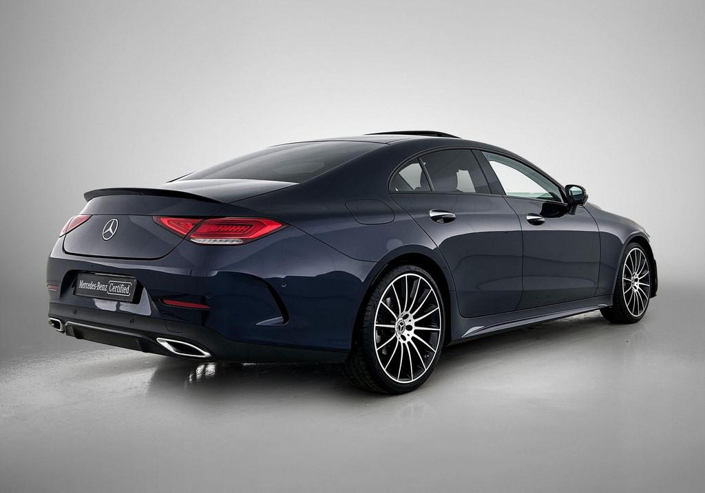 Mercedes-Benz CLS-Klasse 300 D Berline AMG Line Night Pack |, Auto's, Automaat, Gebruikt, 4 cilinders, Blauw