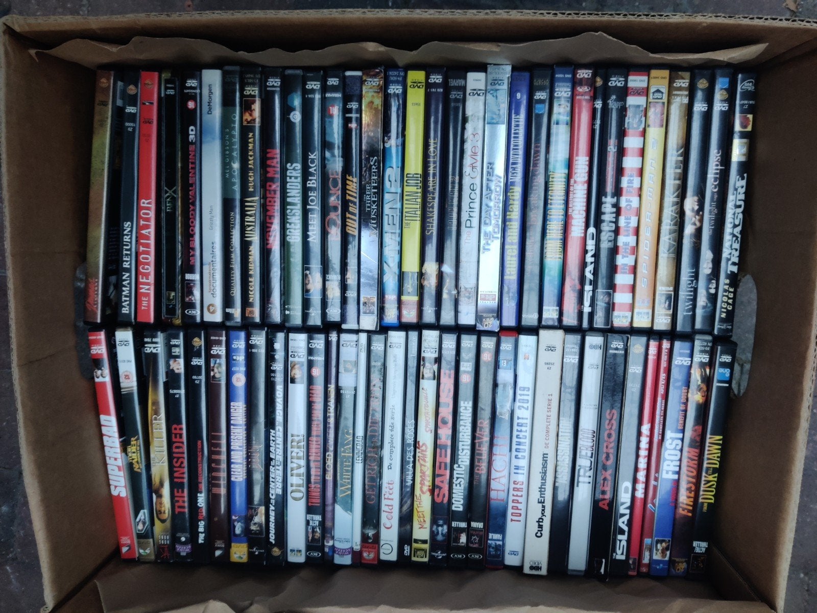Lot +-1150 DVD et 11 blueray, CD & DVD, DVD | Autres DVD, Tous les âges, Enlèvement, Utilisé