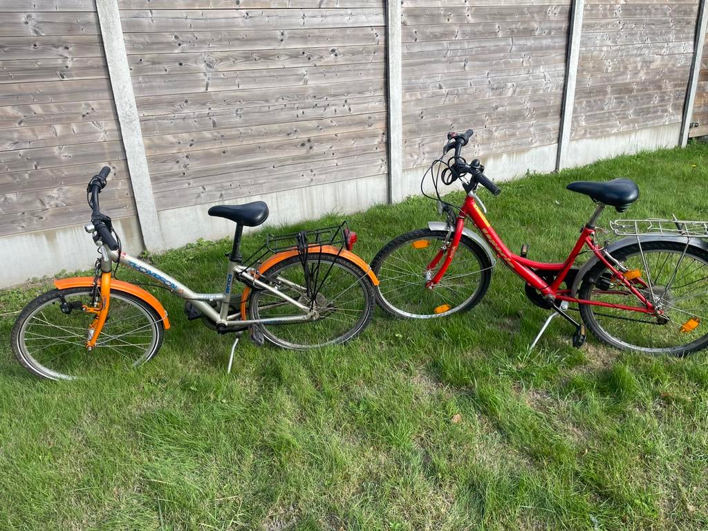2 kinderfietsen, Enlèvement, Comme neuf