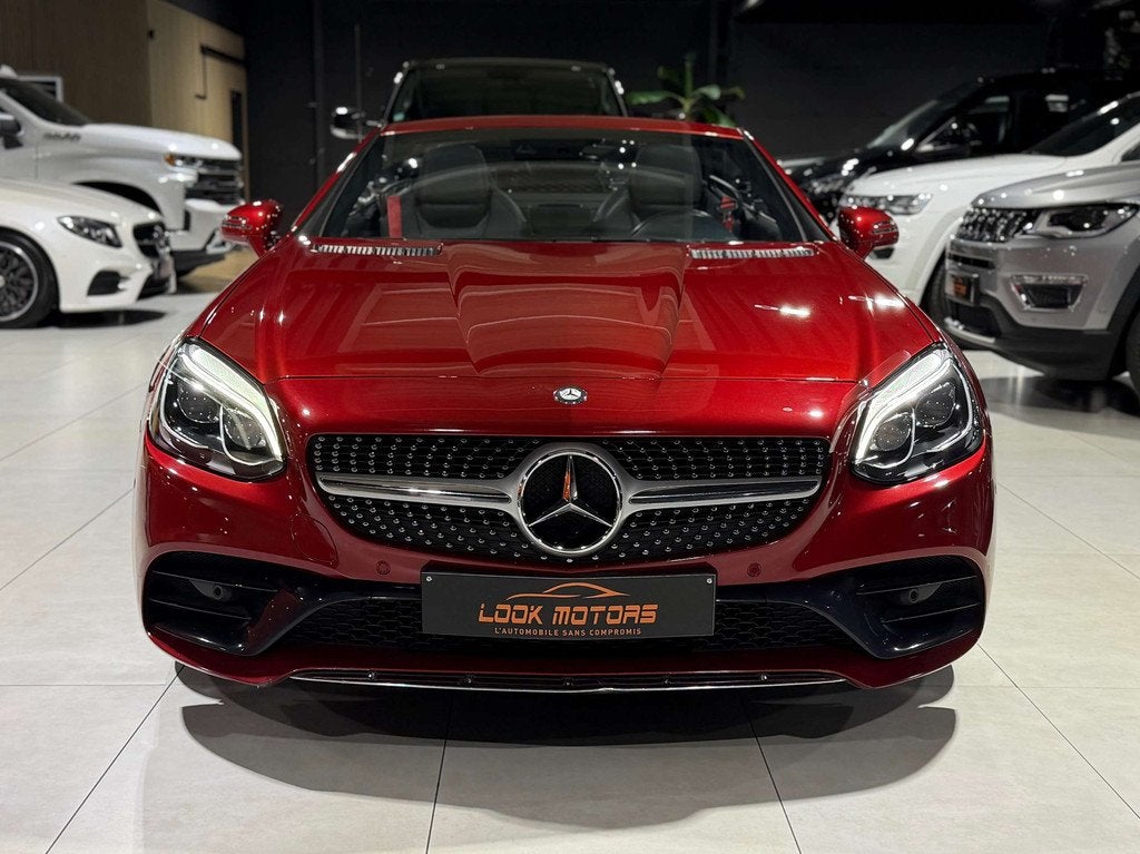 Mercedes-Benz SLC 180 PACK AMG AUTOMATIQUE 9G-TRONIC CUIR NA, Autos, Mercedes-Benz, Achat, Euro 6, Noir, 2 portes