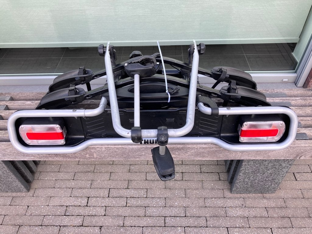 Fietsdrager thule, Ophalen, Gebruikt, Brede banden, 2 fietsen