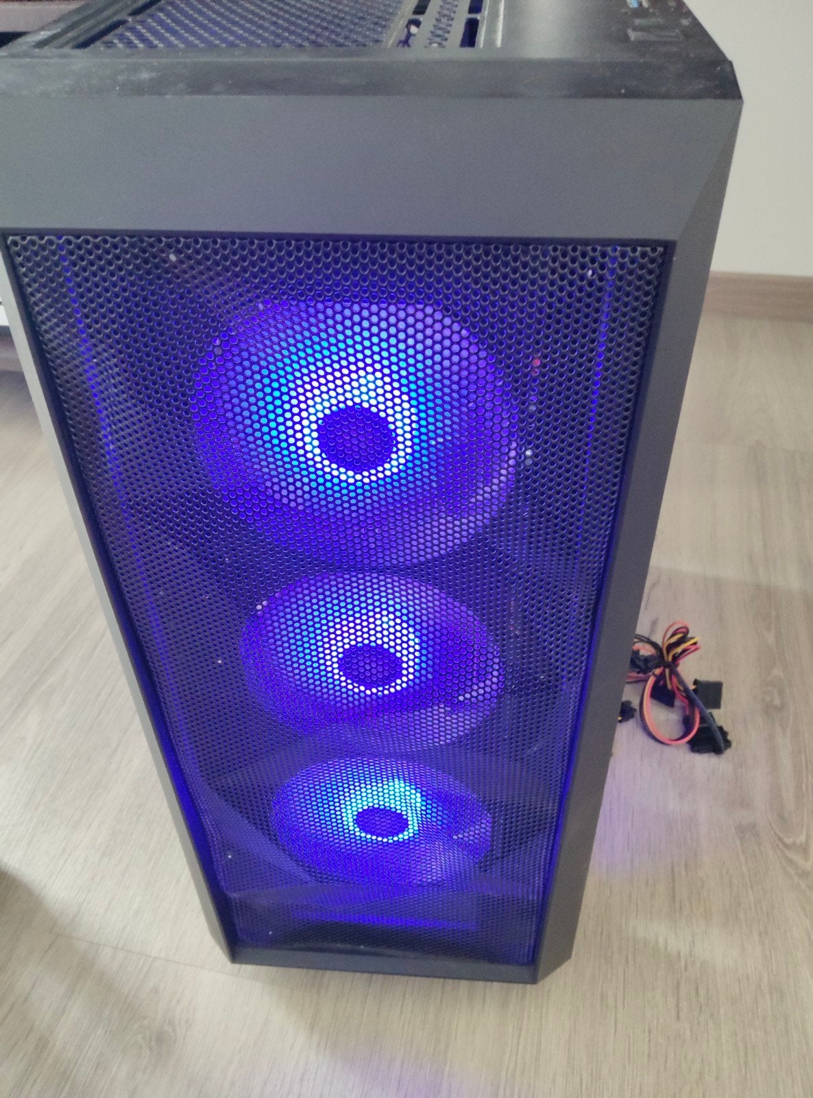 PC case met RGB en voeding. Zonder zijpanelen, Ophalen of Verzenden