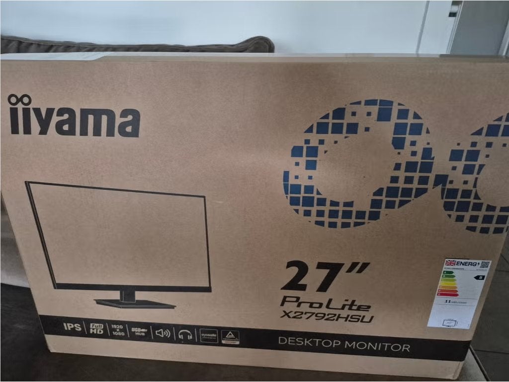 Moniteur IIyama 27 pouces, NOUVEAU, Informatique & Logiciels, Neuf, HD, IPS, Enlèvement ou Envoi