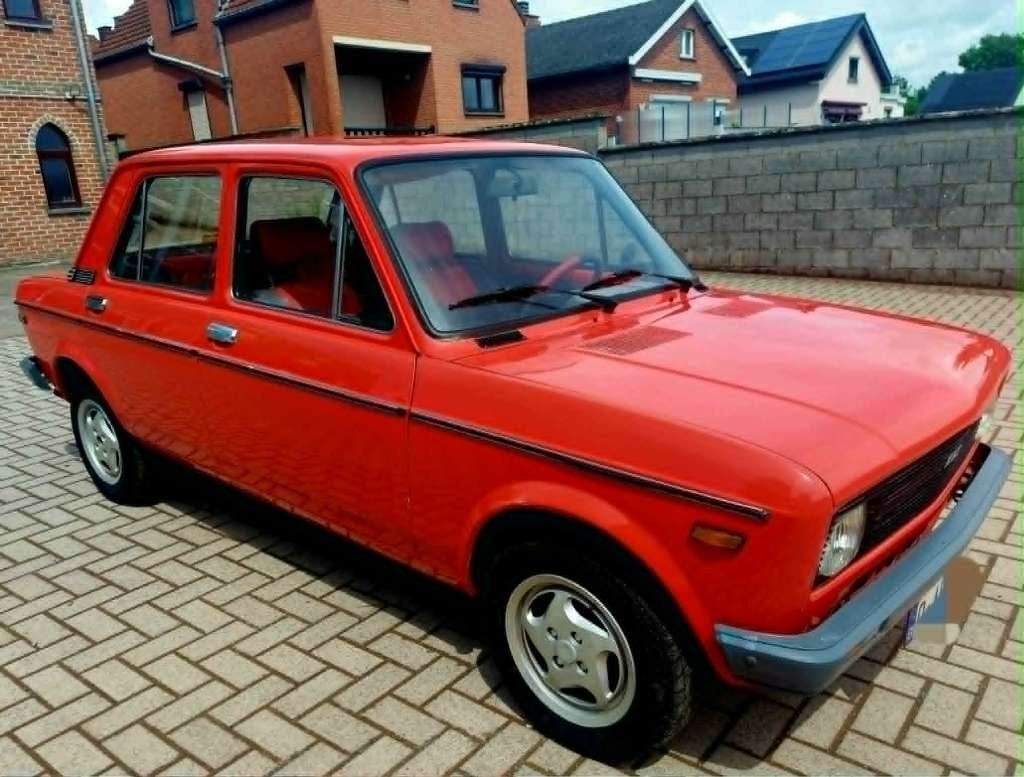 FIAT 128 C L, Rouge, Achat, 4 portes, Boîte manuelle