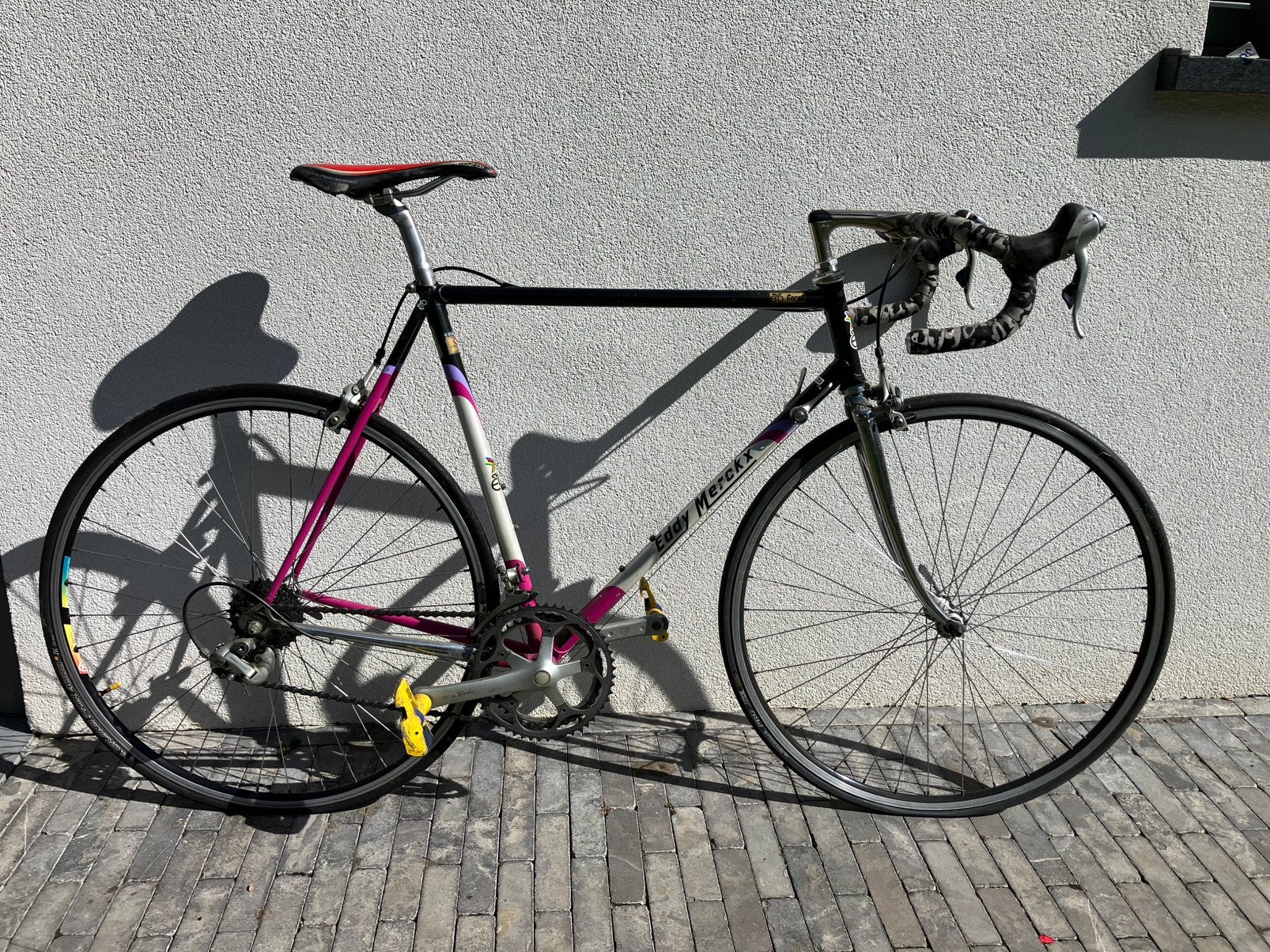 Retro koersfiets Eddy Merckx, Fietsen en Brommers, Ophalen, Velgrem