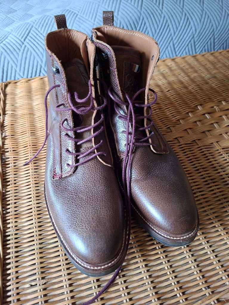 Schoenen, Bruin, Boots, Ophalen of Verzenden, Zo goed als nieuw