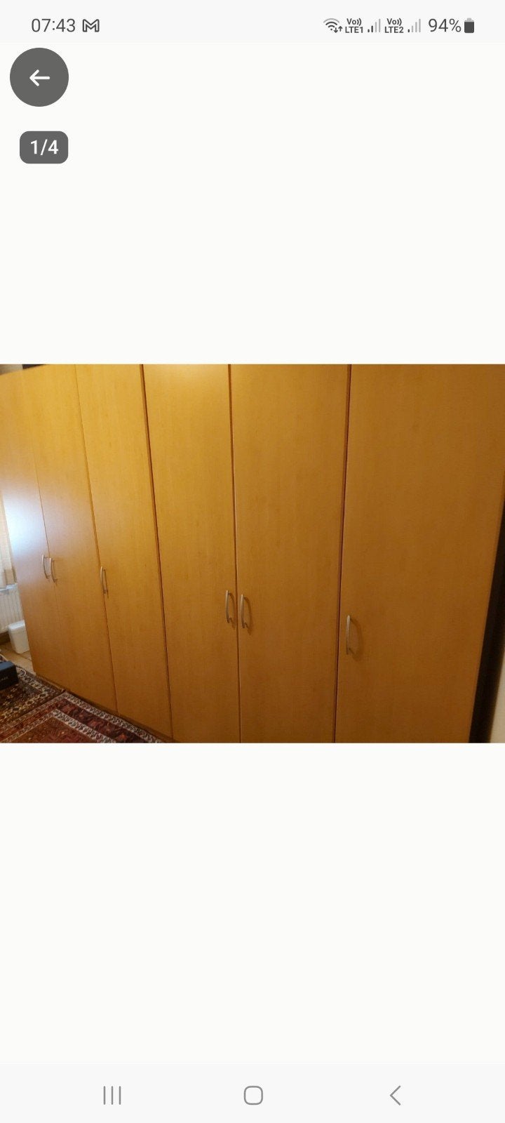 2 grote kasten  van telkens 3 deurs, Huis en Inrichting, Kasten | Kleerkasten, Ophalen