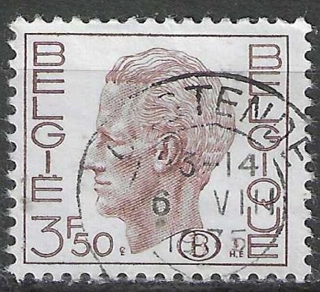 Belgique 1972 - Yvert 66SE /OBP 65SE - Roi Baudouin (ST), Envoi, Affranchi, Oblitéré, Chefs d'Etat