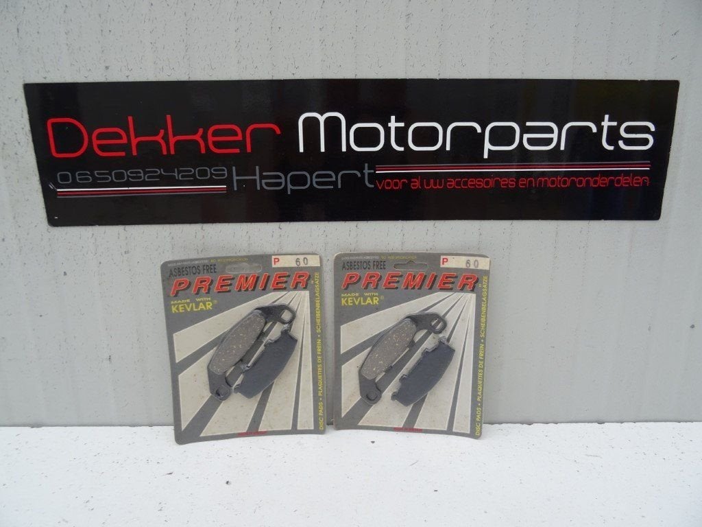 Premier remblokken P60 voorzijde Kawasaki ZXR250 GPX ZX400, Neuf, -, -, -