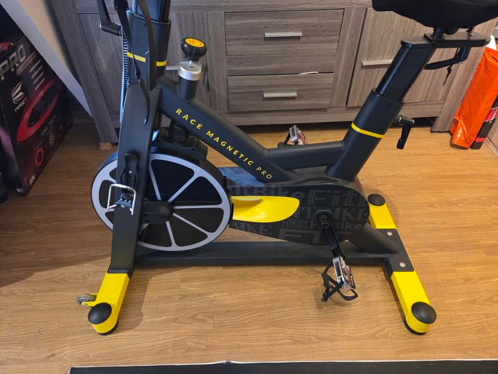 Spinning fiets, Ophalen