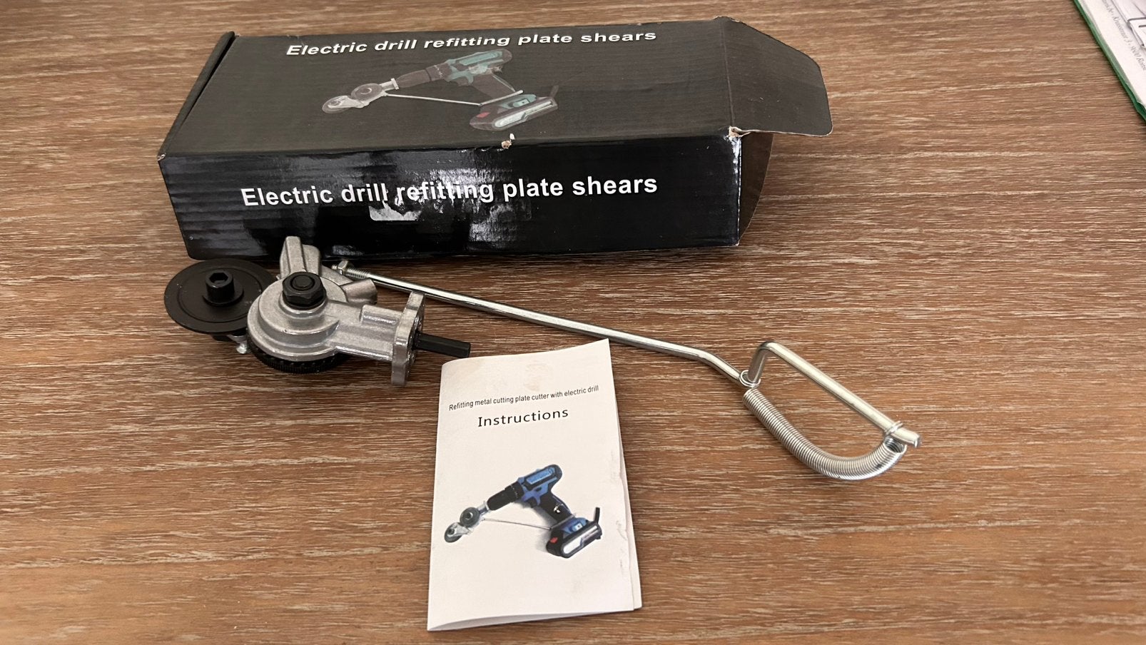 Coupe-plaque pour perceuse, Bricolage & Construction, Enlèvement ou Envoi, Perceuse