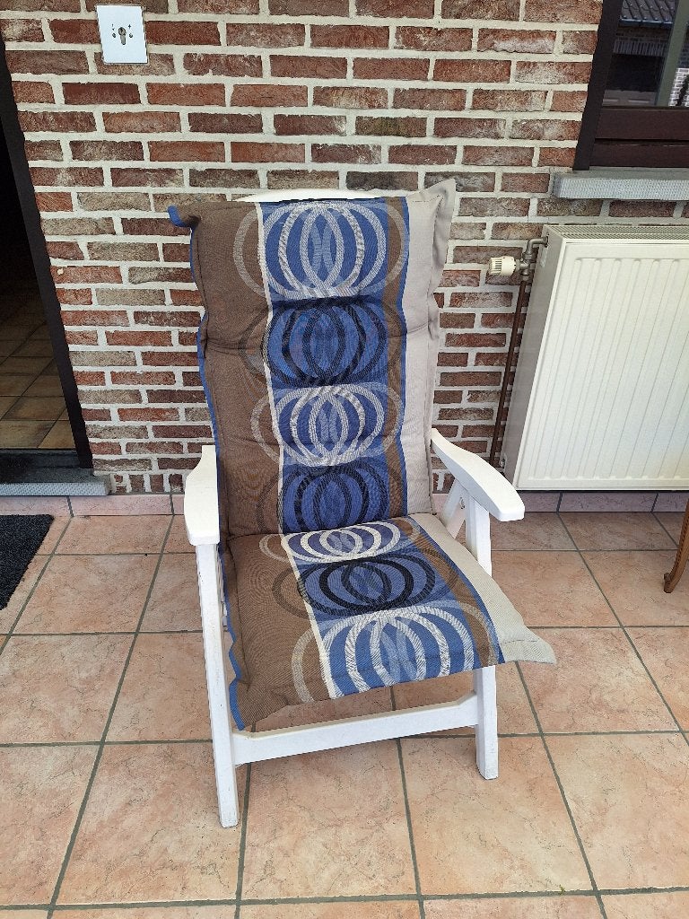 tuinmeubelen, Tuin en Terras, Ophalen, Gebruikt, Kunststof, Stoel
