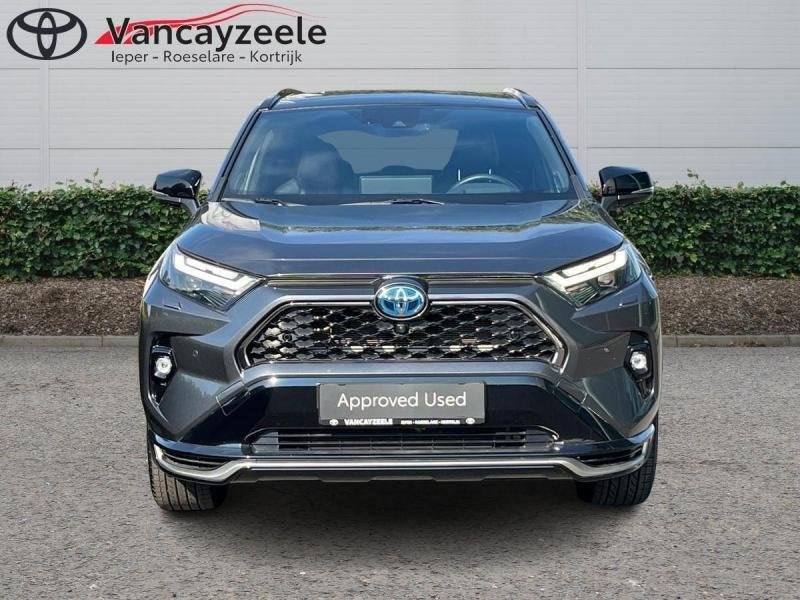 Toyota rav4 Plugin+Style Plus 4X4+360cam+gps+sens V+A, Autos, Toyota, Argent ou Gris, Achat, Noir, 5 portes