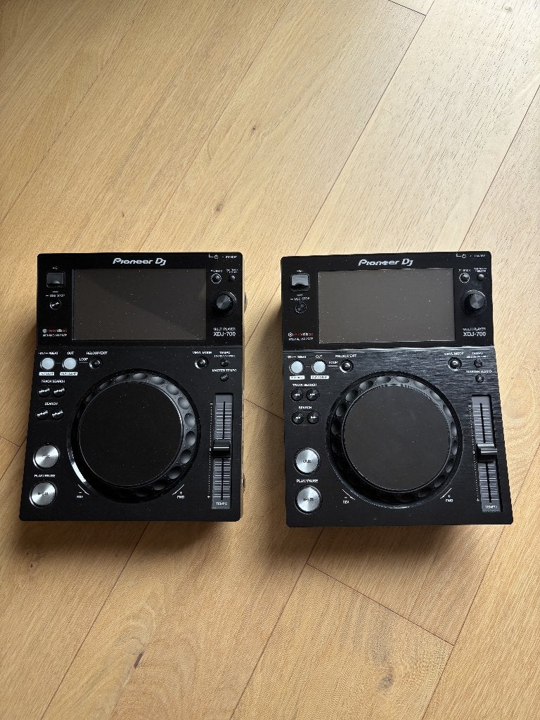 Pioneer XDJ-700 set – professionele DJ multispelers, Ophalen, Zo goed als nieuw, Dj-set, Pioneer