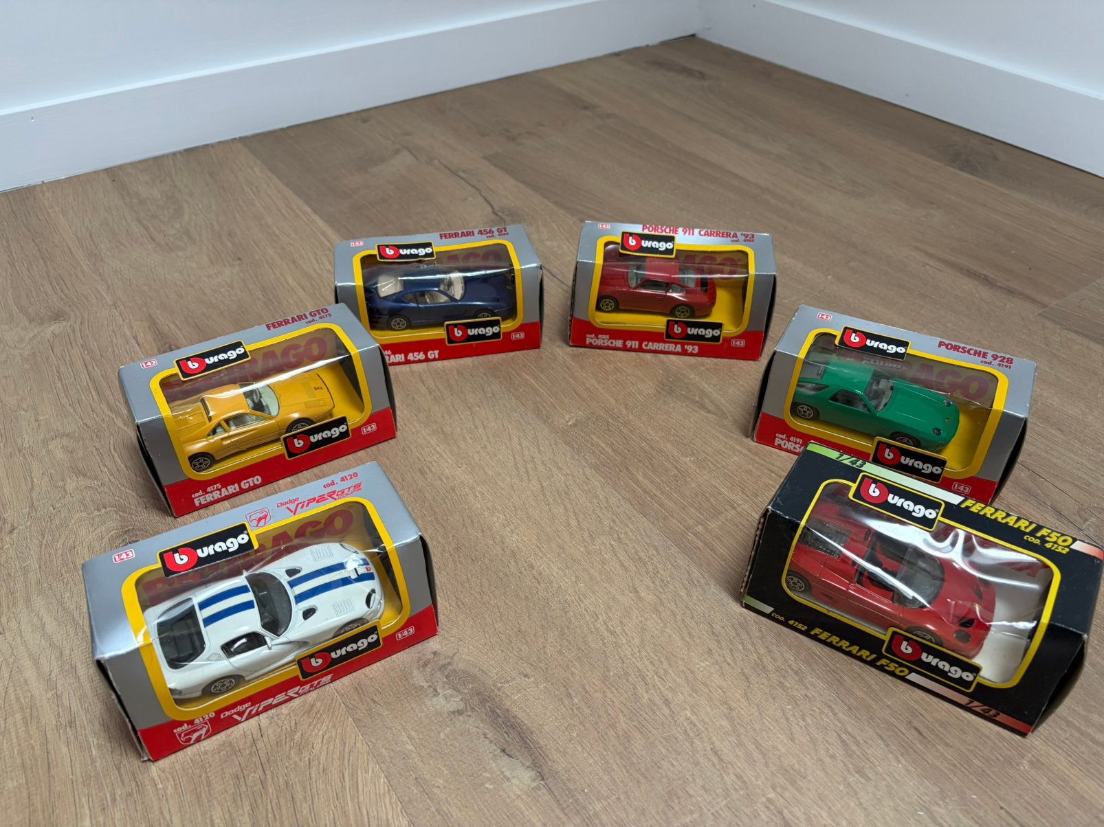 Verzameling miniatuurauto’s Bburago jaren 90, Collections, Enlèvement ou Envoi, Comme neuf